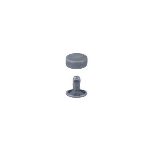 RFR.Antique Nickel.9mm.01.jpg Raised Flat Rivets - 100 Pack Image